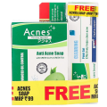 Acnes Clearing Point Gel (Free Acnes Advanced Oil Control Green Soap 75 gm) 10 gm 